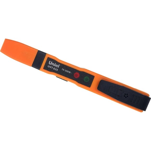 Индикаторная отвертка-пробник Uniel UVT-E25 шлицевая, 140 мм, 140/1000 В, yellow-grey UL-00008482 Индикаторная отвертка-пробник Uniel UVT-E25 шлицевая, 140 мм, 140/1000 В, yellow-grey UL-00008482