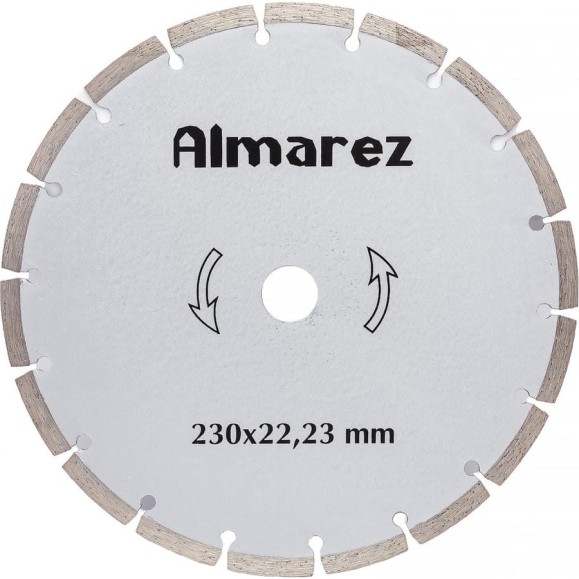 Диск отрезной алмазный Бетон (230х22.23 мм) Almarez 300230 Диск отрезной алмазный Бетон (230х22.23 мм) Almarez 300230