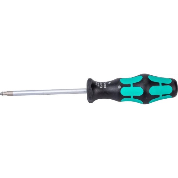 Крестовая отвёртка WERA 350 PH SB PH2x100 мм, на подвесе WE-100052