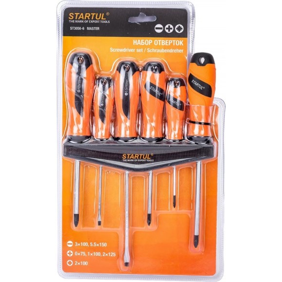 Набор отверток STARTUL Master 6 предметов ST3056-6