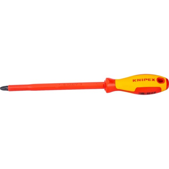 Отвертка для винтов с крестообразным шлицем Phillips KNIPEX KN-982404 Отвертка для винтов с крестообразным шлицем Phillips KNIPEX KN-982404