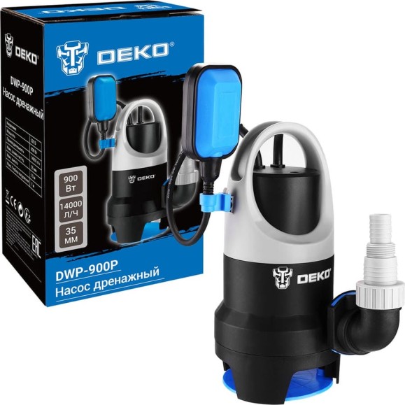 Дренажный насос DEKO DWP-900P 076-0516 Дренажный насос DEKO DWP-900P 076-0516
