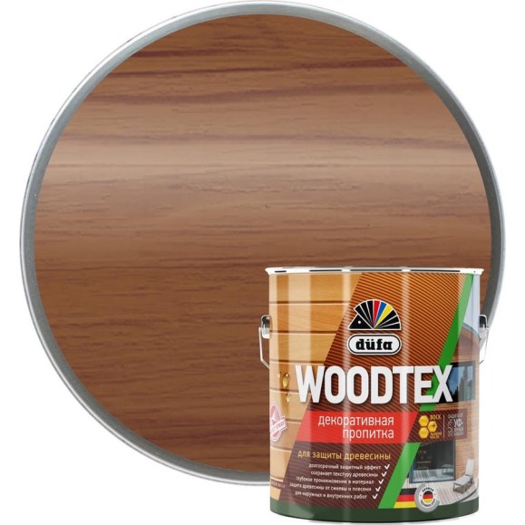 Пропитка Dufa Wood Tex махагон, 3 л Н0000006083 Пропитка Dufa Wood Tex махагон, 3 л Н0000006083