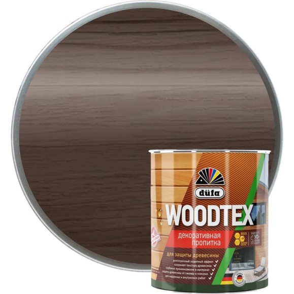 Пропитка Dufa Wood Tex палисандр, 0.9 л Н0000006080 Пропитка Dufa Wood Tex палисандр, 0.9 л Н0000006080