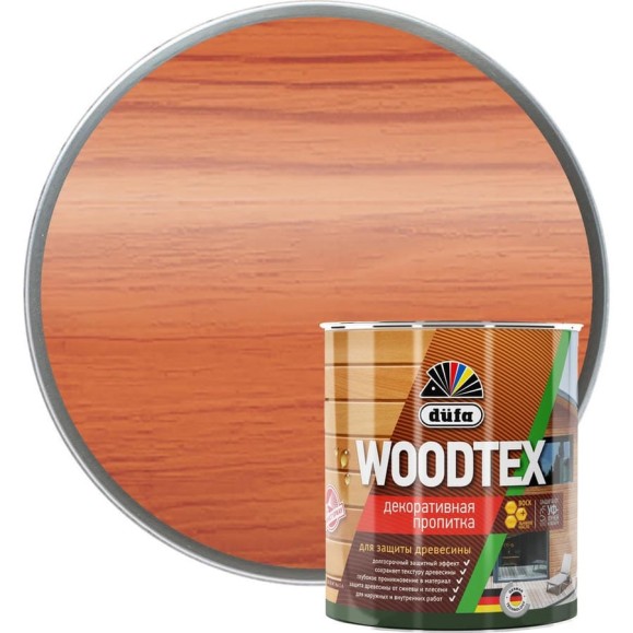Пропитка Dufa Wood Tex рябина, 0.9 л Н0000006084