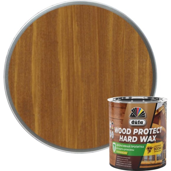 Пропитка Dufa WOOD PROTECT HARD WAX бук, 0.75 л МП00-010450 Пропитка Dufa WOOD PROTECT HARD WAX бук, 0.75 л МП00-010450