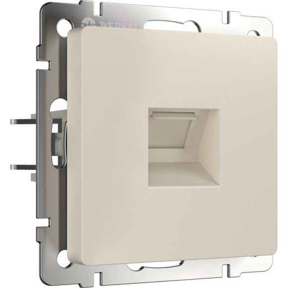 Розетка ethernet rj-45 WERKEL (айвори матовый) a062428