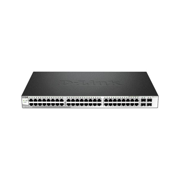 Управляемый l2 коммутатор d-link с 48 портами 10/100/1000base-t и 4 портами 1000base-x sfp DGS-1210-52/ME/A1A
