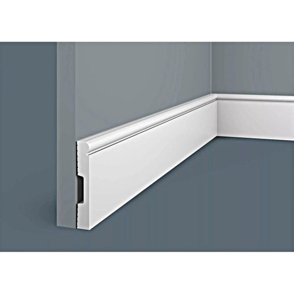 Плинтус Cosca Decor px032 82x13x2000 мм, экополимер 00-00070892 Плинтус Cosca Decor px032 82x13x2000 мм, экополимер 00-00070892