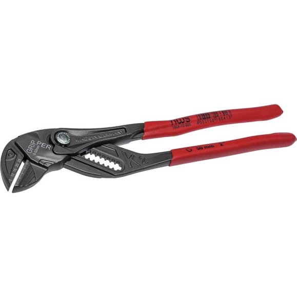 Переставные клещи-гаечный ключ NWS gripper k2, 250 мм, покрытие titanfinish, обливные рукоятки 1664-12-250 Переставные клещи-гаечный ключ NWS gripper k2, 250 мм, покрытие titanfinish, обливные рукоятки 1664-12-250