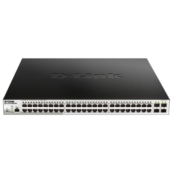 Proj управляемый l2 коммутатор d-link с 48 портами 10/100/1000base-t и 4 портами 1000base-x sfp DGS-1210-52MPP/ME/B3A Proj управляемый l2 коммутатор d-link с 48 портами 10/100/1000base-t и 4 портами 1000base-x sfp DGS-1210-52MPP/ME/B3A