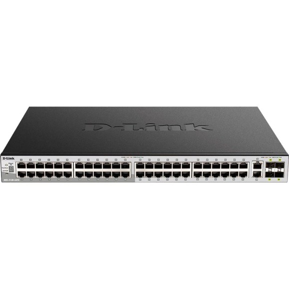 Proj управляемый стекируемый коммутатор d-link 3 уровня с 48 портами, 2 портами 10gbase-t и 4 портами 10gbase-x sfp+ DGS-3130-54PS/B1A Proj управляемый стекируемый коммутатор d-link 3 уровня с 48 портами, 2 портами 10gbase-t и 4 портами 10gbase-x sfp+ DGS-3130-54PS/B1A