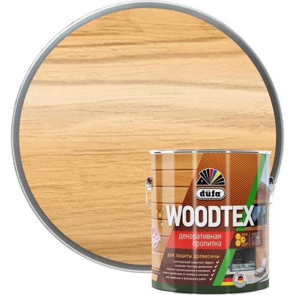Пропитка Dufa Wood Tex сосна, 3 л Н0000006089 Пропитка Dufa Wood Tex сосна, 3 л Н0000006089
