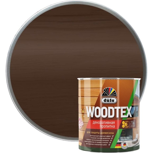 Пропитка Dufa Wood Tex венге, 0.9 л Н0000006317 Пропитка Dufa Wood Tex венге, 0.9 л Н0000006317