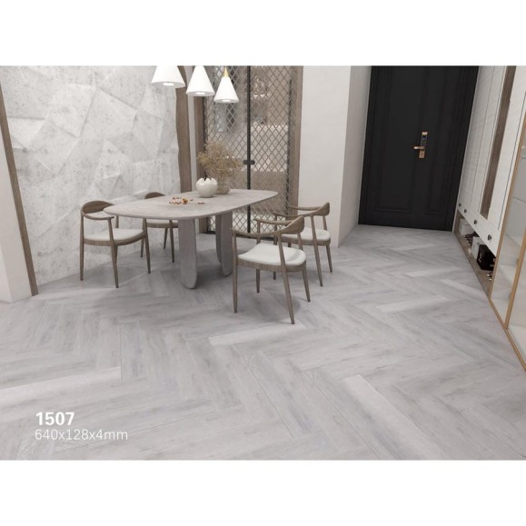 Ламинат Floorwood SPC Hentic 0.5 мм, 43 класс, 4U micro, 640х128х4 мм, 1507 Winter moon, 1.3107 кв.м AM 1506-7