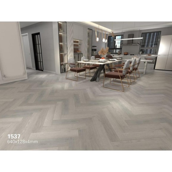 Ламинат Floorwood SPC Hentic 0.5 мм, 43 класс, 4U micro, 640х128х4 мм, 1537 Cassiopea celeste/Небесная Кассиопея, 1.3107 кв.м 1506-37А