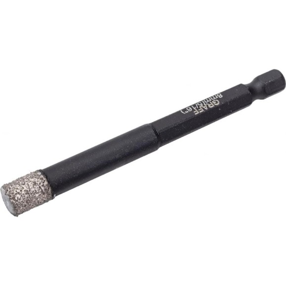 Алмазное кольцевое сверло по керамограниту и плитке Expert 8 мм GRAFF 79880 Алмазное кольцевое сверло по керамограниту и плитке Expert 8 мм GRAFF 79880