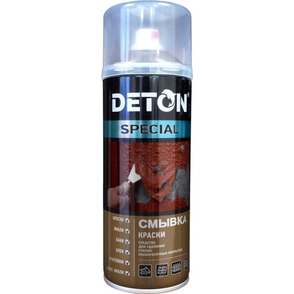 Смывка краски Deton SPECIAL аэрозоль 520 мл DTN-A07560 Смывка краски Deton SPECIAL аэрозоль 520 мл DTN-A07560