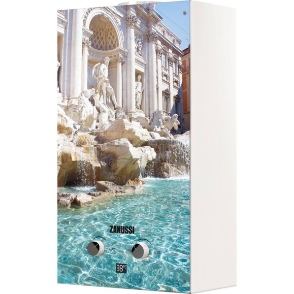 Газовая колонка Zanussi GWH 10 Fonte Glass Trevi Газовая колонка Zanussi GWH 10 Fonte Glass Trevi