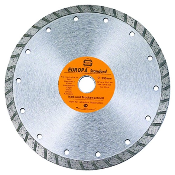 Диск алмазный отрезной турбо PRO 230x22.23x10 мм Strong СТД-12900230