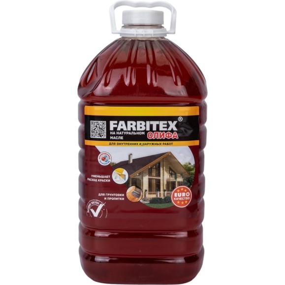 Олифа FARBITEX 5 л 4300001571 Олифа FARBITEX 5 л 4300001571