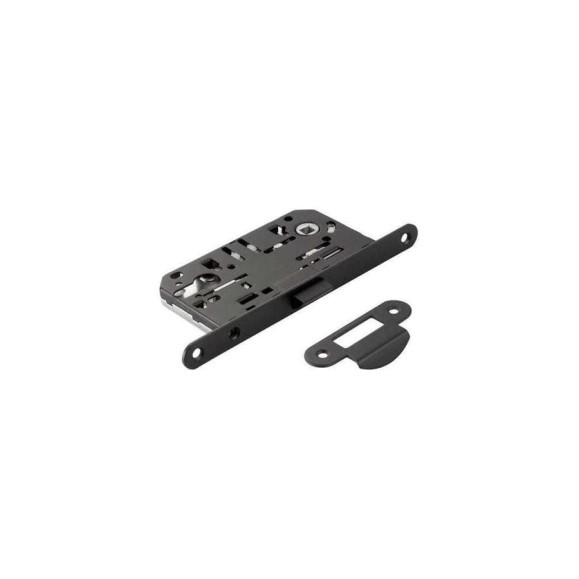 Бесшумная защёлка под цилиндр ADDEN BAU KEY 418 BLACK 940002023079