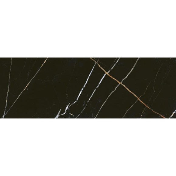 Настенная плитка Eletto Ceramica black and gold 24,2x70 см 508111201