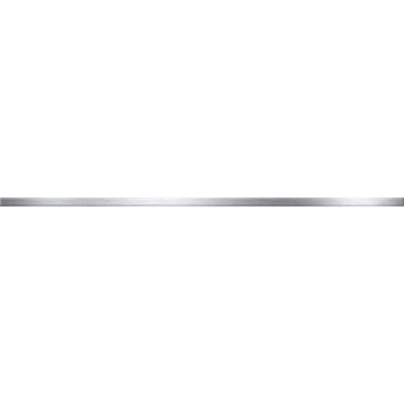 Бордюр Eletto Ceramica 2x70 см stainless steel silver 1 шт. 837451006