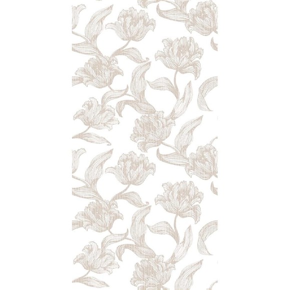 Плитка Azori Ceramica Mallorca beige floris, 31.5x63 см 505181101