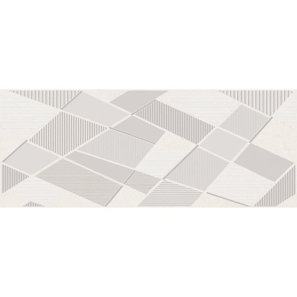 Декор Azori Ceramica sonnet grey geometria, 20.1x50.5 см, 1 шт. 587902002