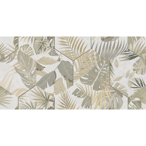 Плитка Azori Ceramica Grunge grey geometry, 31.5x63 см 508001101