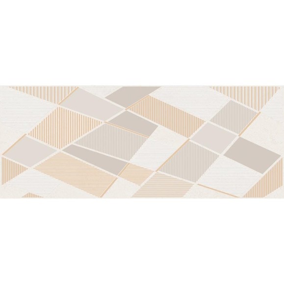 Декор Azori Ceramica sonnet beige geometria, 20.1x50.5 см, 1 шт. 587892002 Декор Azori Ceramica sonnet beige geometria, 20.1x50.5 см, 1 шт. 587892002