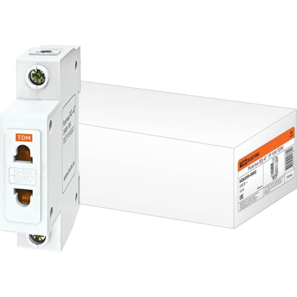 Розетка TDM ELECTRIC РД-47 1Р 10А SQ0209-0002
