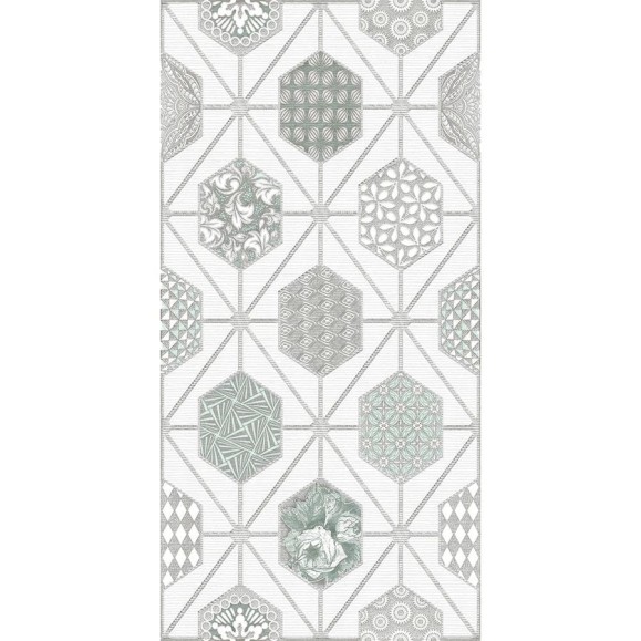 Декор Azori Ceramica devore light geometria, 31.5x63 см, 1 шт. 587192002 Декор Azori Ceramica devore light geometria, 31.5x63 см, 1 шт. 587192002