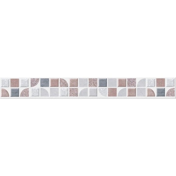 Бордюр Azori Ceramica macbeth mocca 50,5x6,2 см 1 шт. 586371001 Бордюр Azori Ceramica macbeth mocca 50,5x6,2 см 1 шт. 586371001