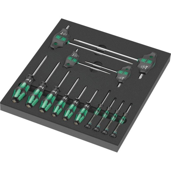 Набор отверток в ложементе WERA 9712 TORX HF 1, 14 предметов WE-150103 Набор отверток в ложементе WERA 9712 TORX HF 1, 14 предметов WE-150103