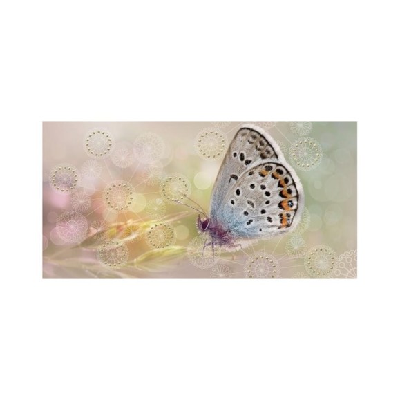 Декор Belleza Мечта 04-01-1-08-05-23-371-1 Бабочка, песочный СК000010127