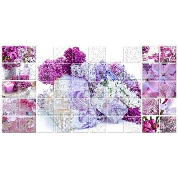 Декор Belleza Сирень 04-01-1-10-04-51-693-1 лиловый СК000011340