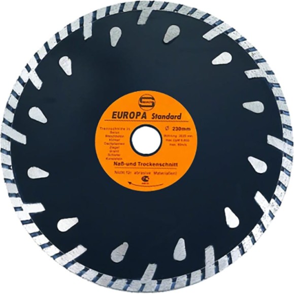 Диск алмазный отрезной турбо Pro 230x22.23x10 мм Strong СТД-13000230