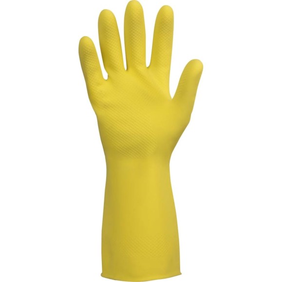 Латексные химостойкие перчатки Jeta Safety 50/50, с хлопковым напылением, 0.4 мм, р. 9/l JL-711-L Латексные химостойкие перчатки Jeta Safety 50/50, с хлопковым напылением, 0.4 мм, р. 9/l JL-711-L