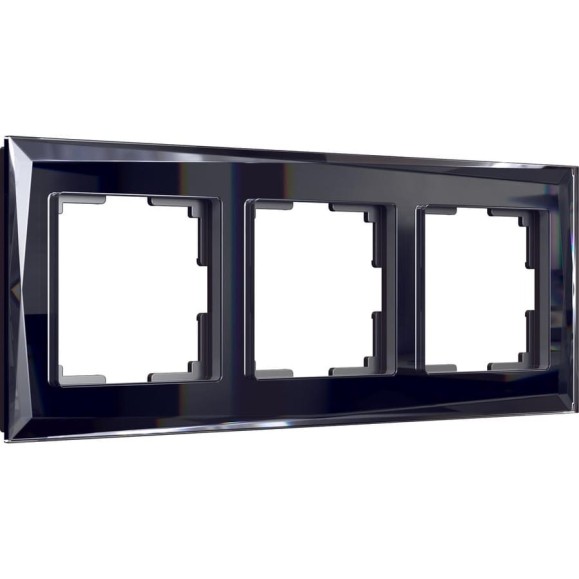 Рамка WERKEL на 3 поста черный W0031208 a051446 Рамка WERKEL на 3 поста черный W0031208 a051446