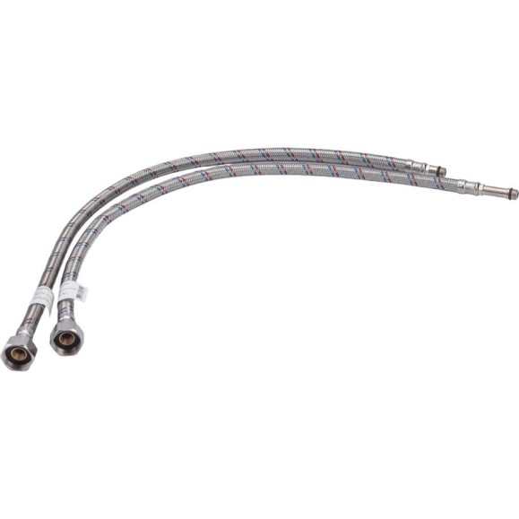 Подводка СТМ для смесителя, сталь, 1/2xM10x 60 см, пара CWFHS060 Подводка СТМ для смесителя, сталь, 1/2xM10x 60 см, пара CWFHS060