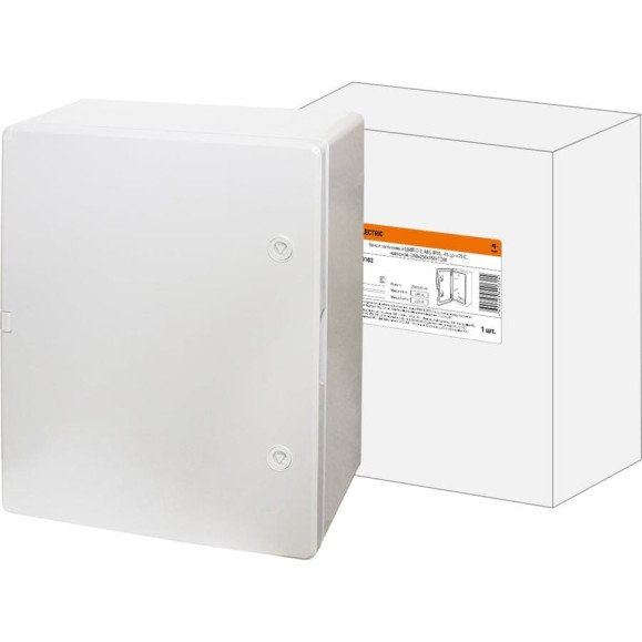 Навесной бокс TDM ELECTRIC пластиковый ЩМП-0-2, ABS, IP65, -45 до +75 С, 350x250x150 SQ0932-0102