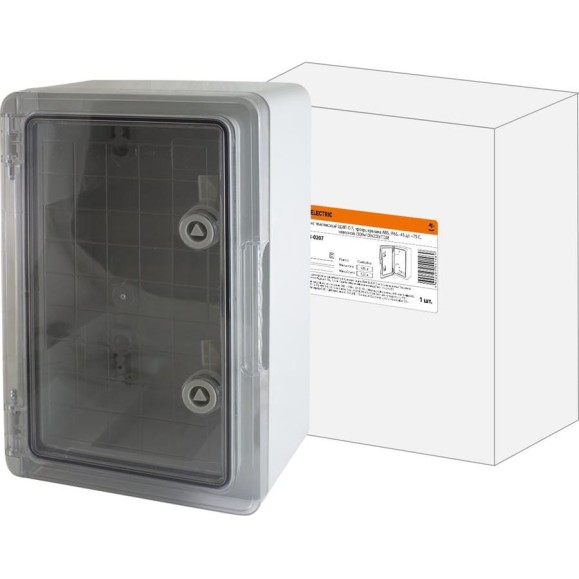 Навесной бокс TDM ELECTRIC пластиковый ЩМП-0-7, крышка ABS, IP65, -45 до +75 С, 600x400x200 SQ0933-0207 Навесной бокс TDM ELECTRIC пластиковый ЩМП-0-7, крышка ABS, IP65, -45 до +75 С, 600x400x200 SQ0933-0207