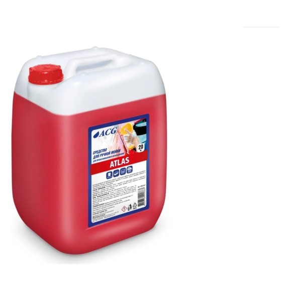 Средство для ручной мойки автомобиля ACG ATLAS 20 кг 1001362