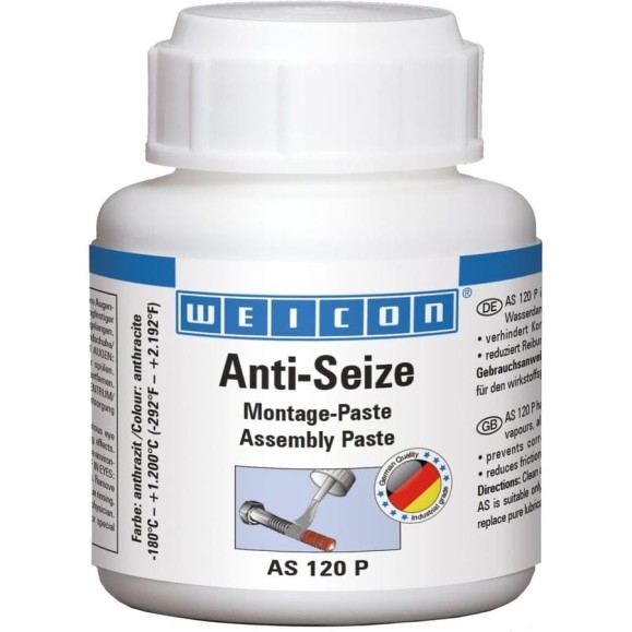 Монтажная паста, защита от коррозии WEICON Anti-Seize 120 г wcn26000012 Монтажная паста, защита от коррозии WEICON Anti-Seize 120 г wcn26000012
