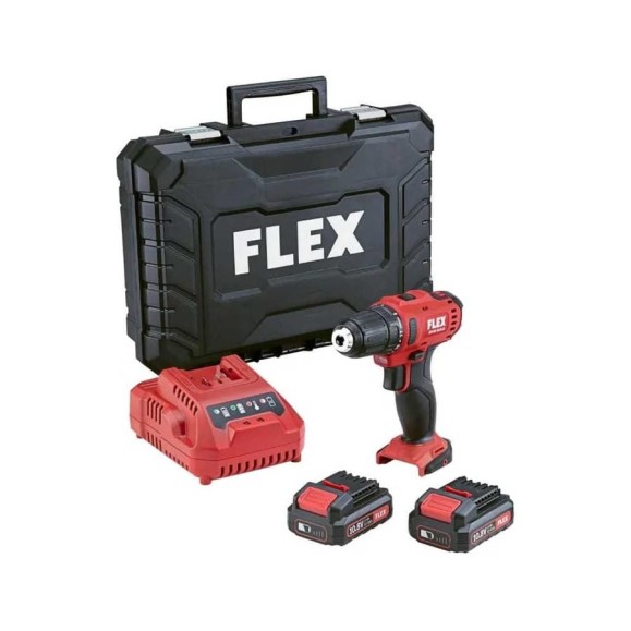 Двухскоростной аккумуляторный шуруповерт FLEX DD 2G 10.8-LDBC/2.5 516155 Двухскоростной аккумуляторный шуруповерт FLEX DD 2G 10.8-LDBC/2.5 516155