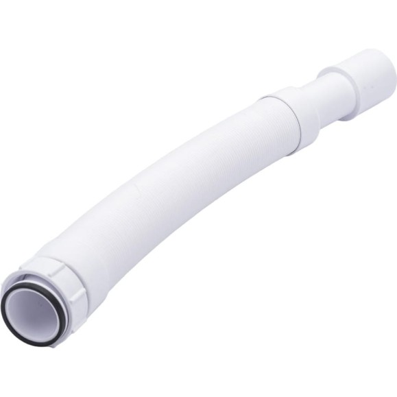 Гофрированная труба McAlpine раздвижная, L460-1000 х 50 мм, вход 1 1/2", В, выход D=40/50 мм MRMF2