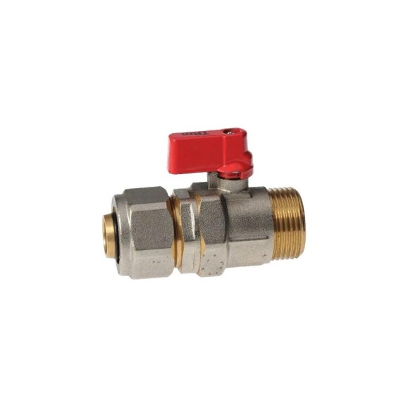 Кран под металлопластиковую трубу Terma 1/2 на 16 ш/ц 30227 36091