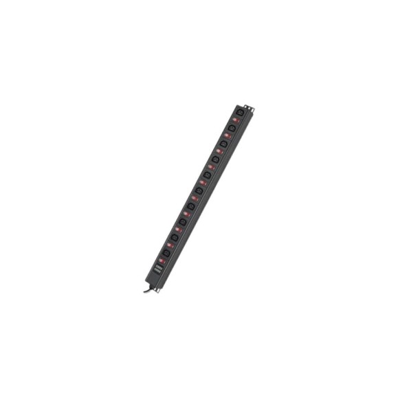 Блок распределения питания DKC (pdu) 0u 10a с индикацией и защитой, вых:10 с13, вх:с14 R519IEC10SWCD
